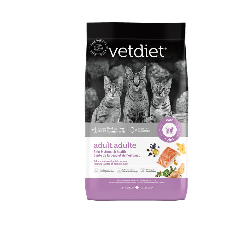 View larger image of Vetdiet, Feline Adult - Sensitive Skin & Stomach - Salmon