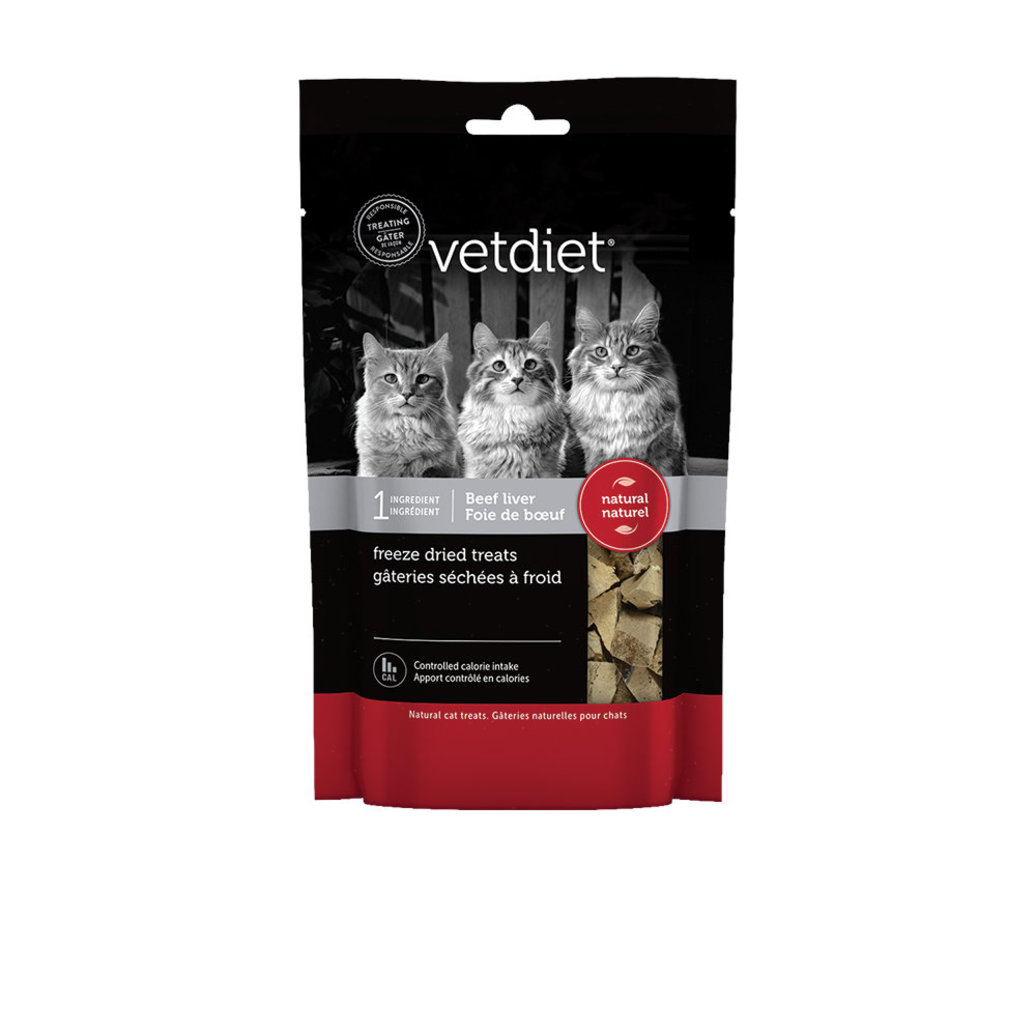View larger image of Vetdiet, Feline - Freeze Dried Treat - Beef Liver - 35 g