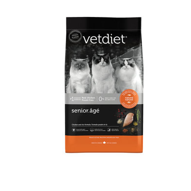 Vetdiet, Feline Senior - Indoor - Chicken & Rice