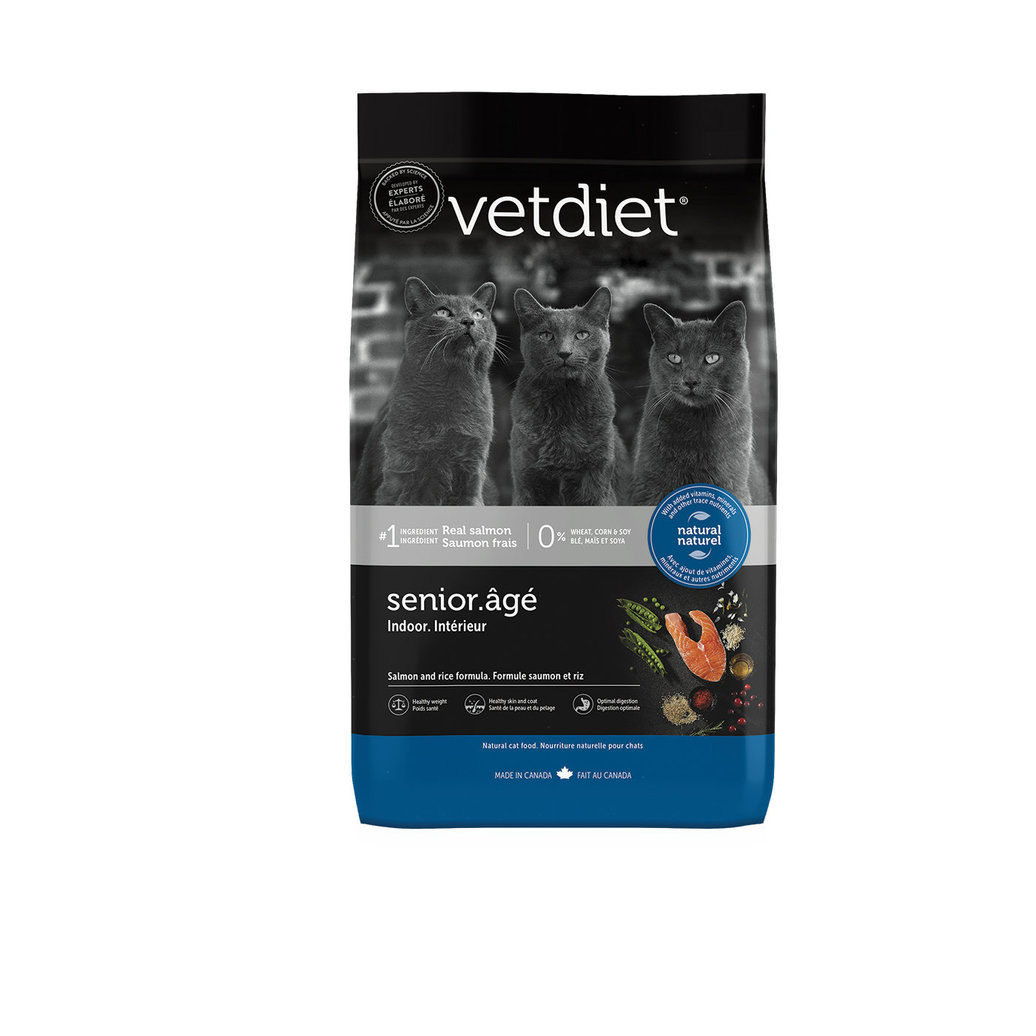 View larger image of Vetdiet, Feline Senior - Indoor - Salmon & Rice