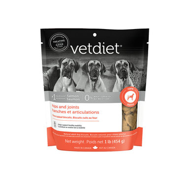 Vetdiet, Oven Baked - Hip & Joint Biscuits - 454 g