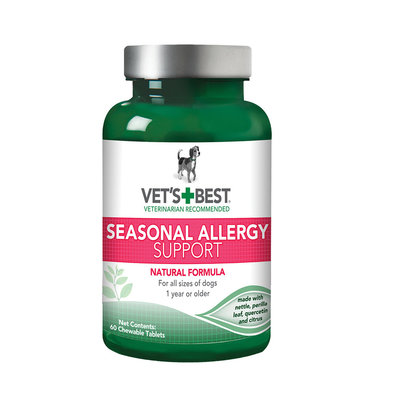Vet's Best, Seasonal Allergy Support - 60 Tab