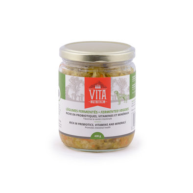 Vita Nutrition Animale, Fermented Veggies - 450 ml
