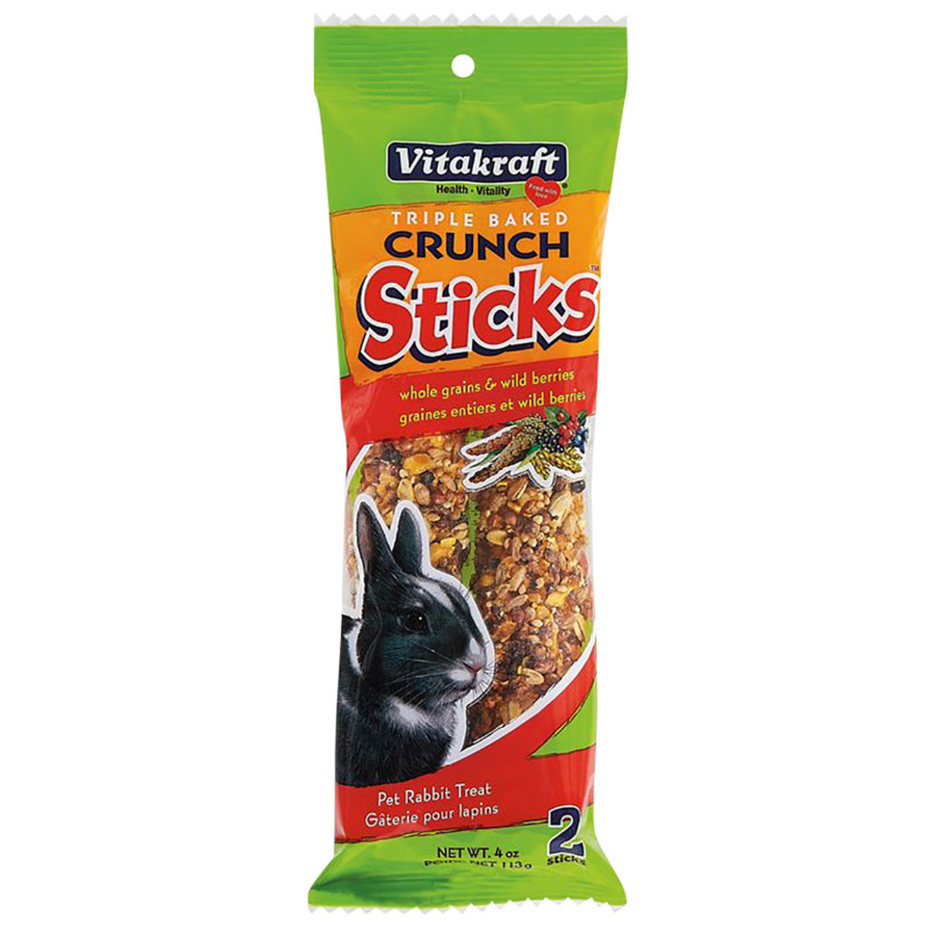 View larger image of Crunch Sticks, Rabbit, Whole Grains & Wild Berries - 4 oz