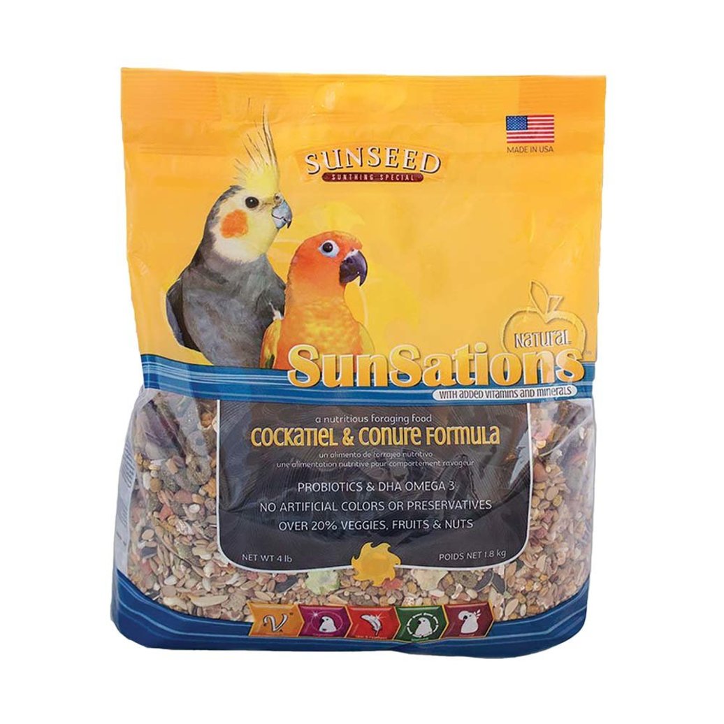 View larger image of Sunseed, SunSations Cockatiel & Conure Formula - 3.5 lb