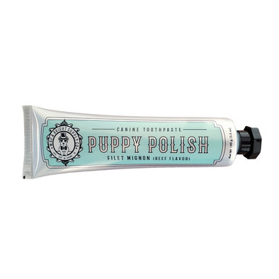 Wag & Bright Supply Co., Puppy Polish Dog Toothpaste - Filet Mignon - 100 g