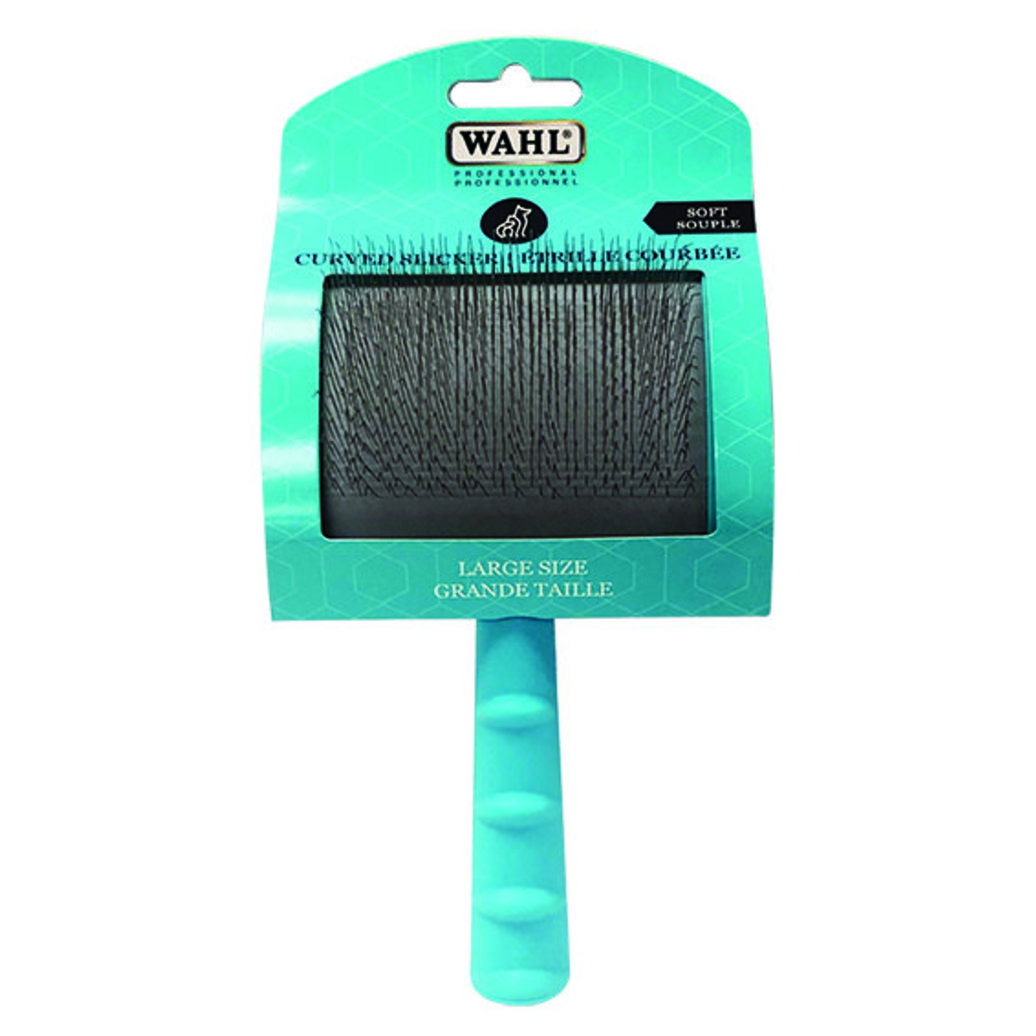 View larger image of Wahl, Pro Groomer Slicker Brush Curved - Soft Pins