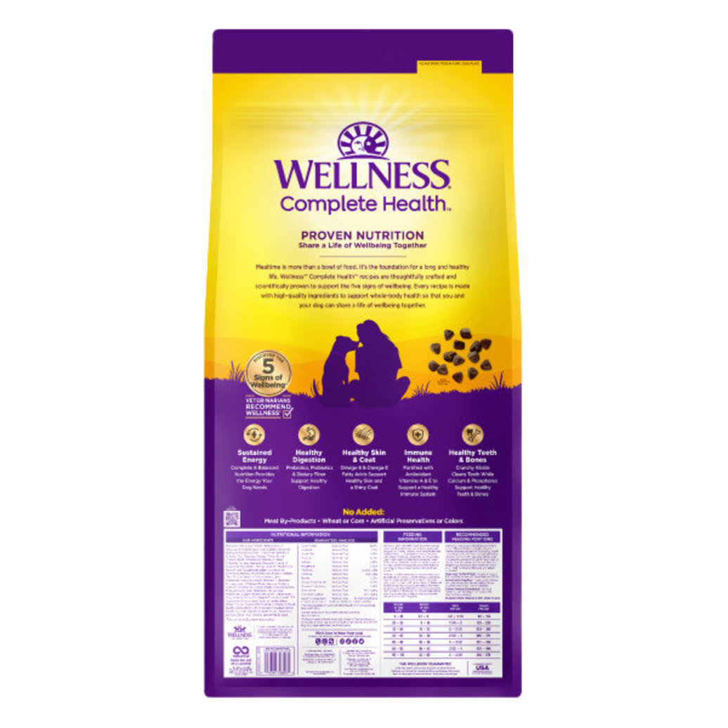 View larger image of Wellness, Adult Complete Health - Deboned Chicken & Oatmeal - 11.8 kg - Dry Dog Food
