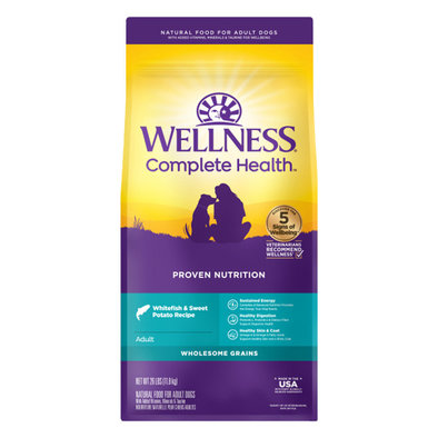 Wellness, Adult Complete Health - Whitefish & Sweet Potato - 11.8 kg - Dry Dog Food