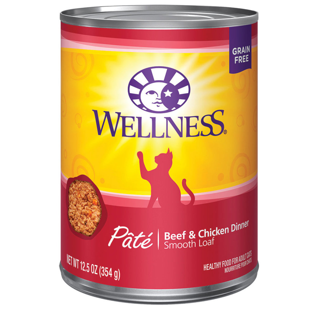 View larger image of Wellness, Canned Cat Food, Complete Health, Beef & Chicken