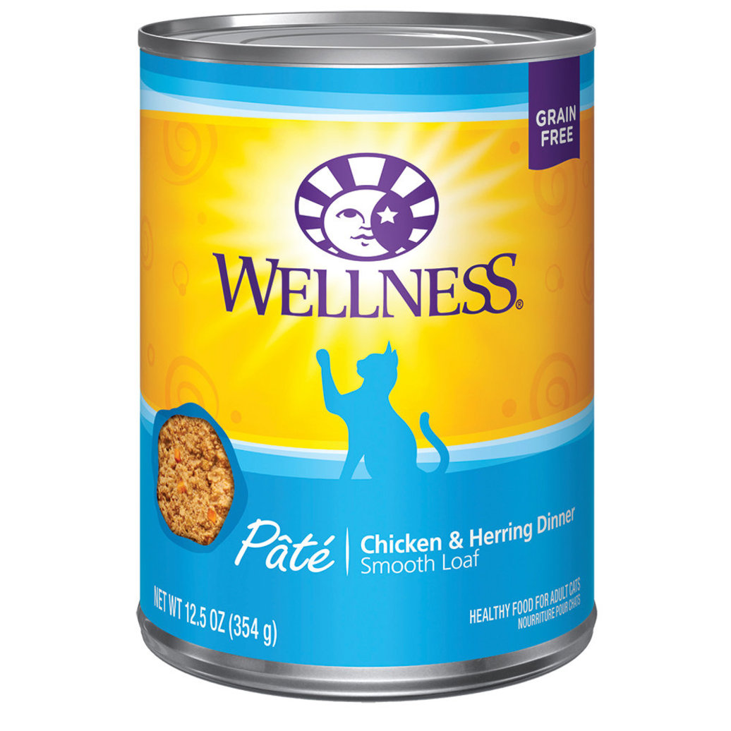 View larger image of Wellness, Canned Cat Food, Complete Health, Chicken & Herring