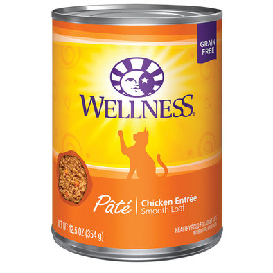 Wellness, Canned Cat Food, Complete Health, Chicken
