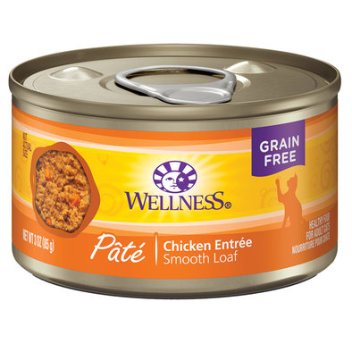 Wellness, Canned Cat Food, Complete Health, Chicken