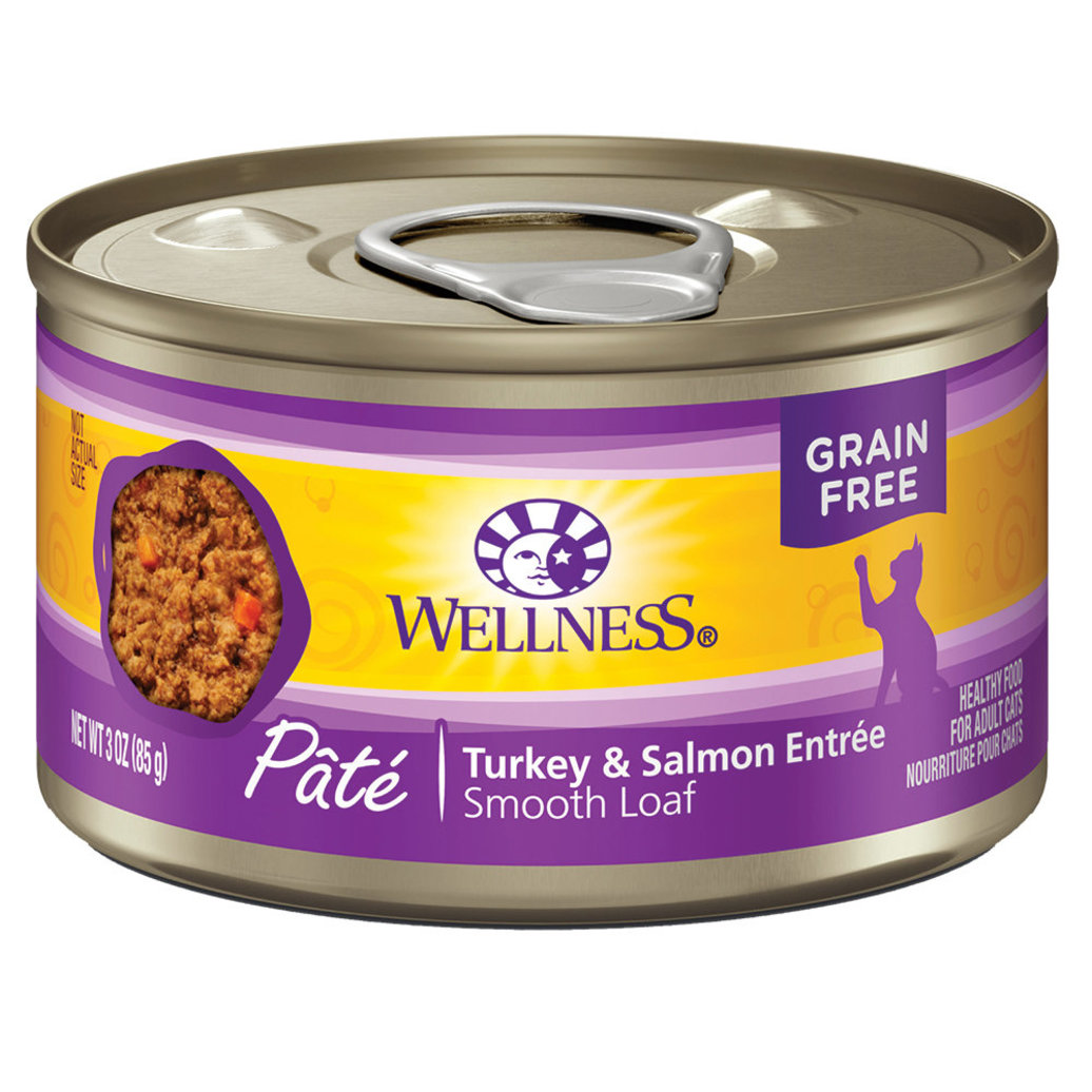 View larger image of Wellness, Canned Cat Food, Complete Health, Turkey & Salmon