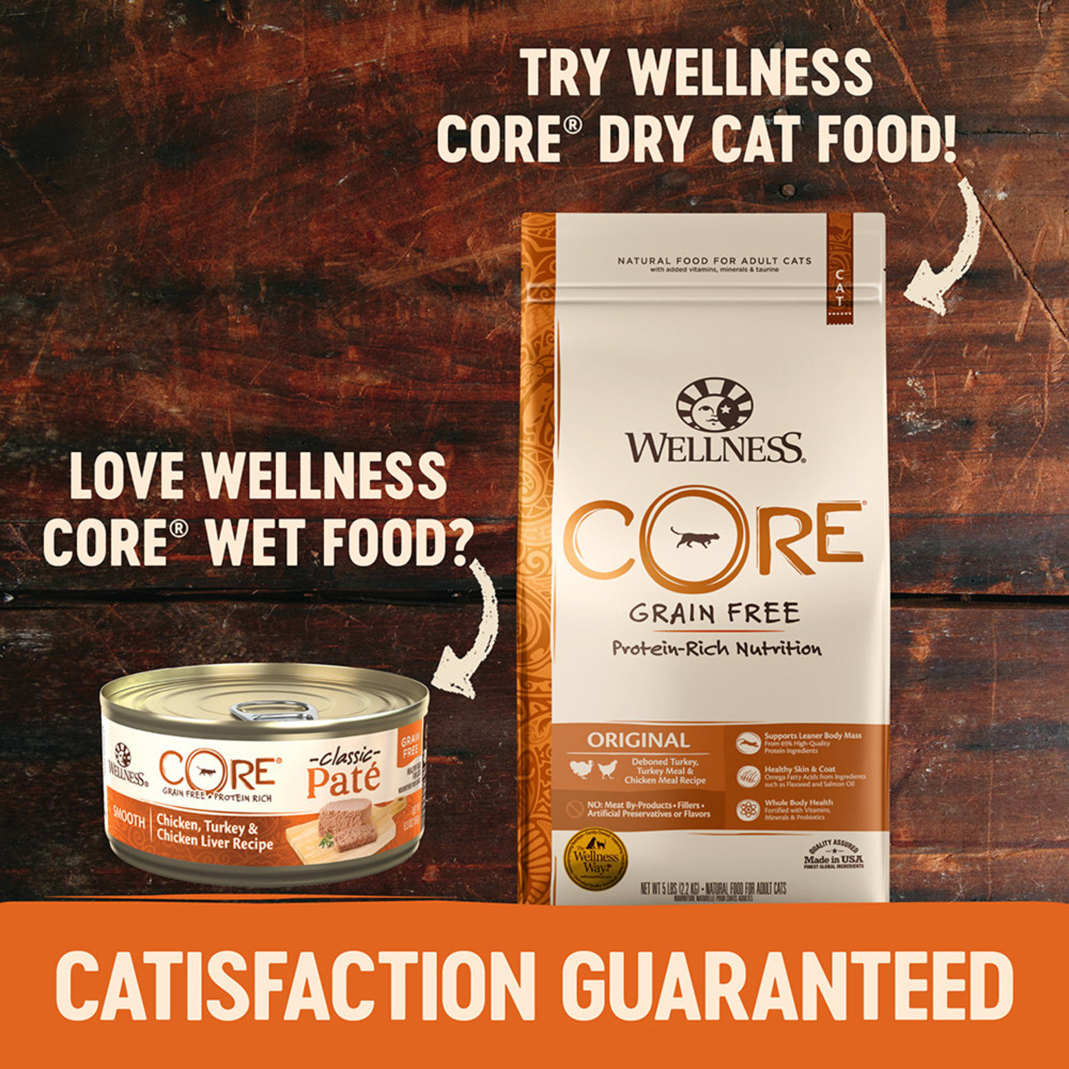 Core pate shop cat food