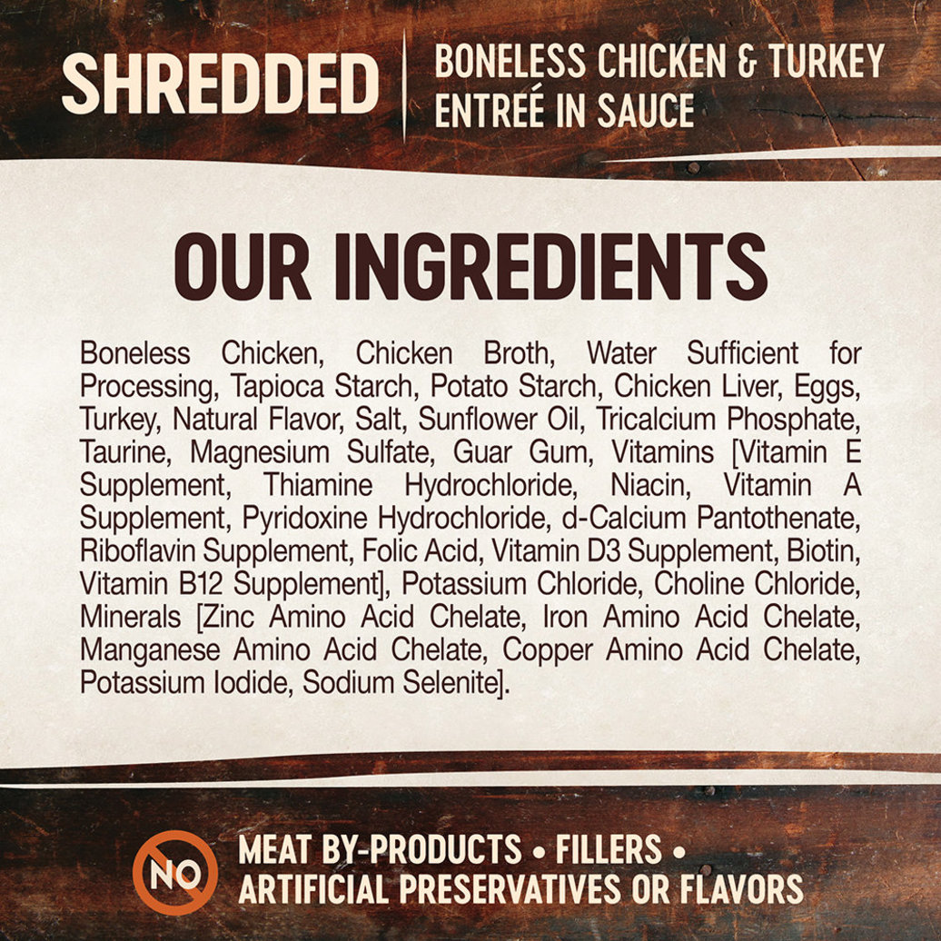 View larger image of Wellness, Canned Cat Food, Signature Selects Shredded, White Meat Chicken & Turkey - 5.3 oz
