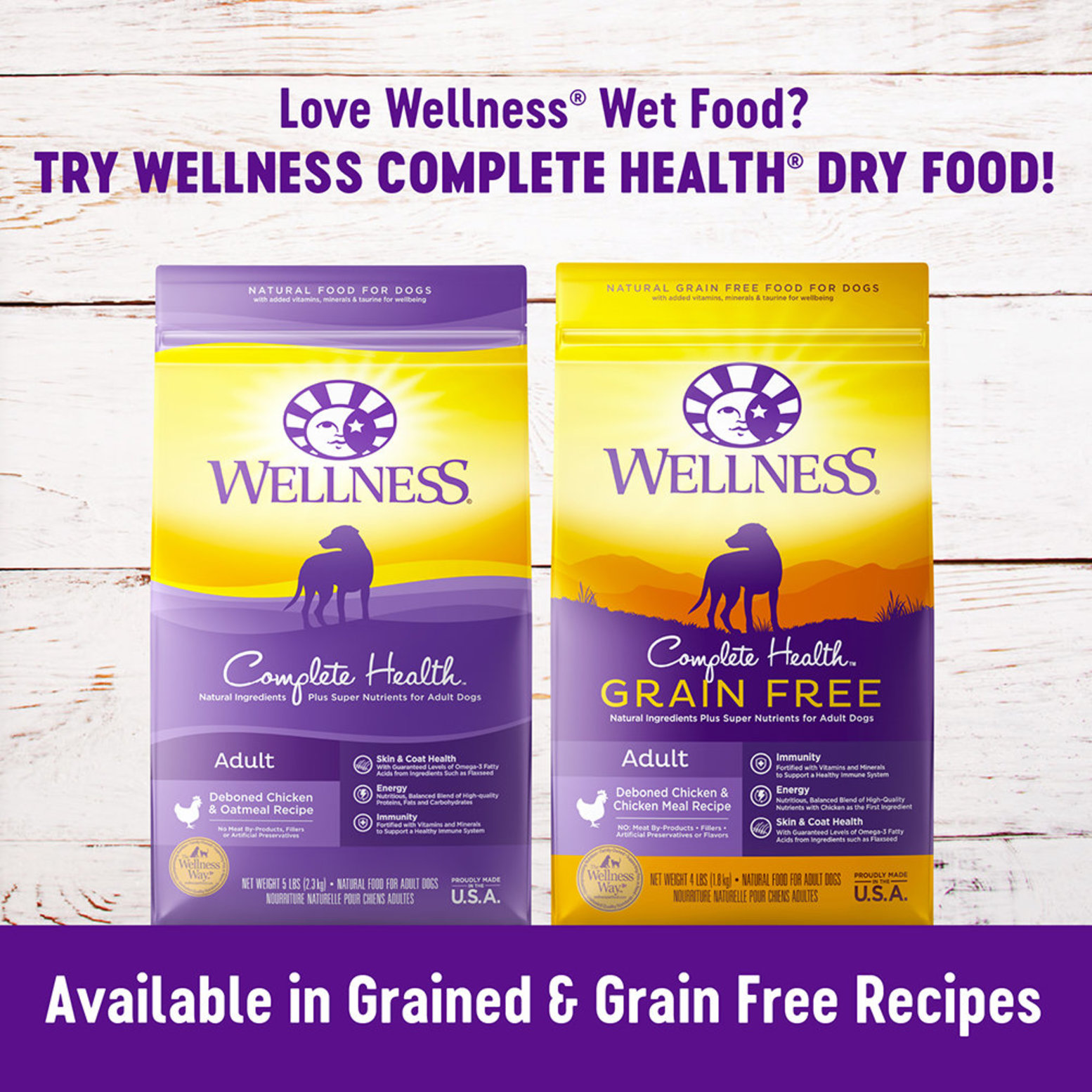 Wellness complete health natural dry senior hot sale dog food