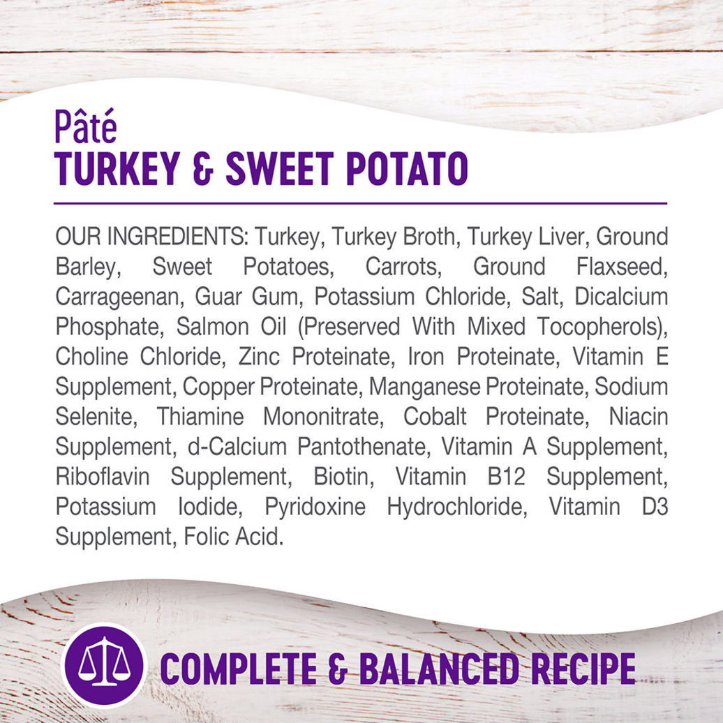 View larger image of Canned Dog Food, Complete Health, Turkey & Sweet Potato