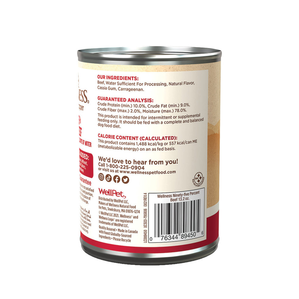View larger image of Canned Dog Food, Mixers & Toppers, 95% Beef - 13 oz
