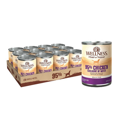 Canned Dog Food, Mixers & Toppers, 95% Chicken - 13 oz