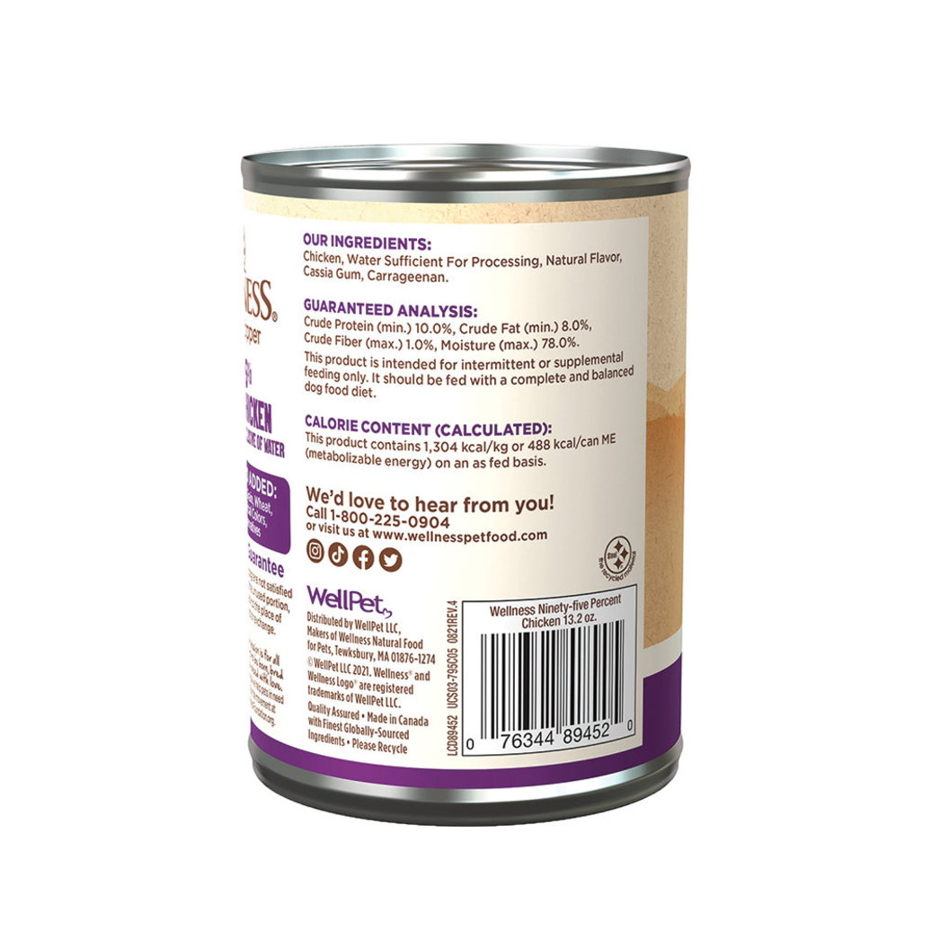 View larger image of Canned Dog Food, Mixers & Toppers, 95% Chicken - 13 oz