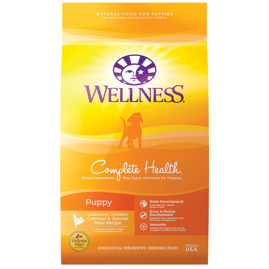 View larger image of Wellness, Complete Health, Puppy Deboned Chicken, Oatmeal & Salmon