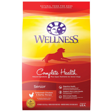 Wellness, Senior Complete Health - Chicken & Barley