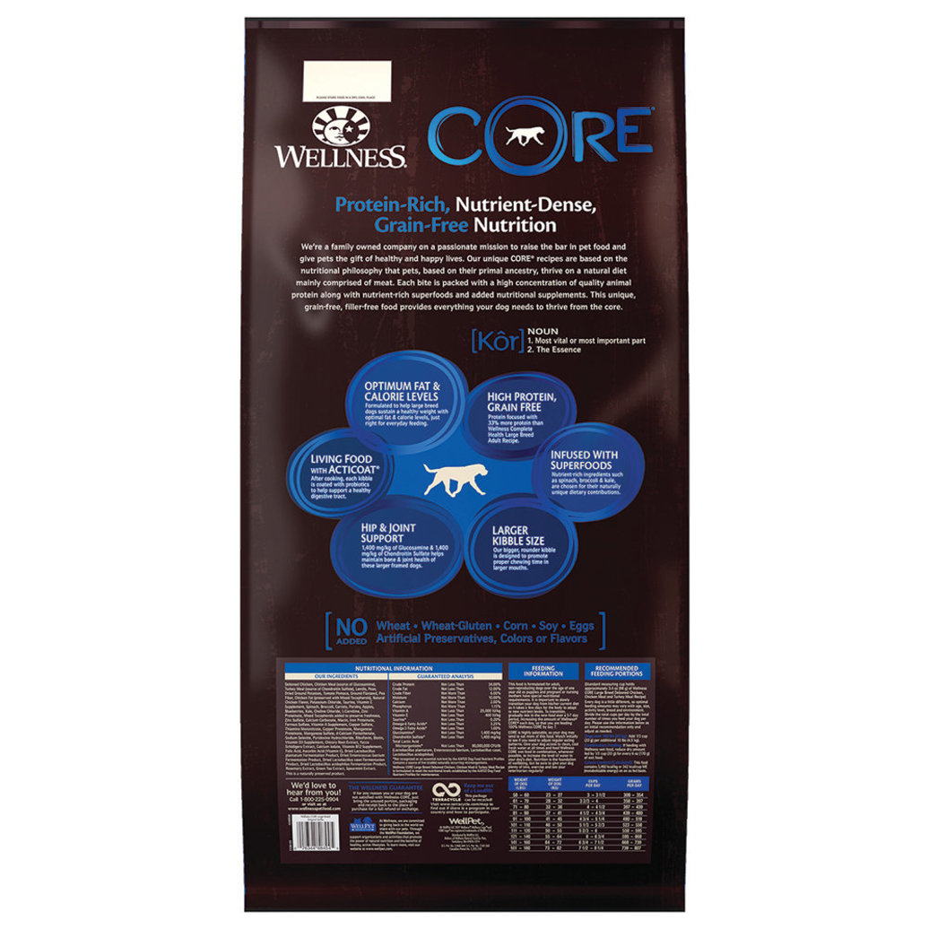View larger image of Core, Grain Free Large Breed - 26 lb