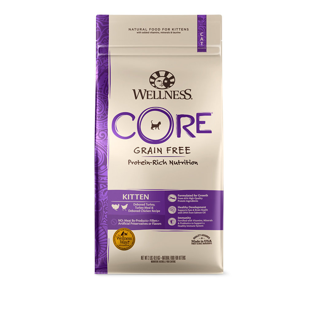 View larger image of Wellness, CORE Kitten Dry Cat Food - 0.9 kg