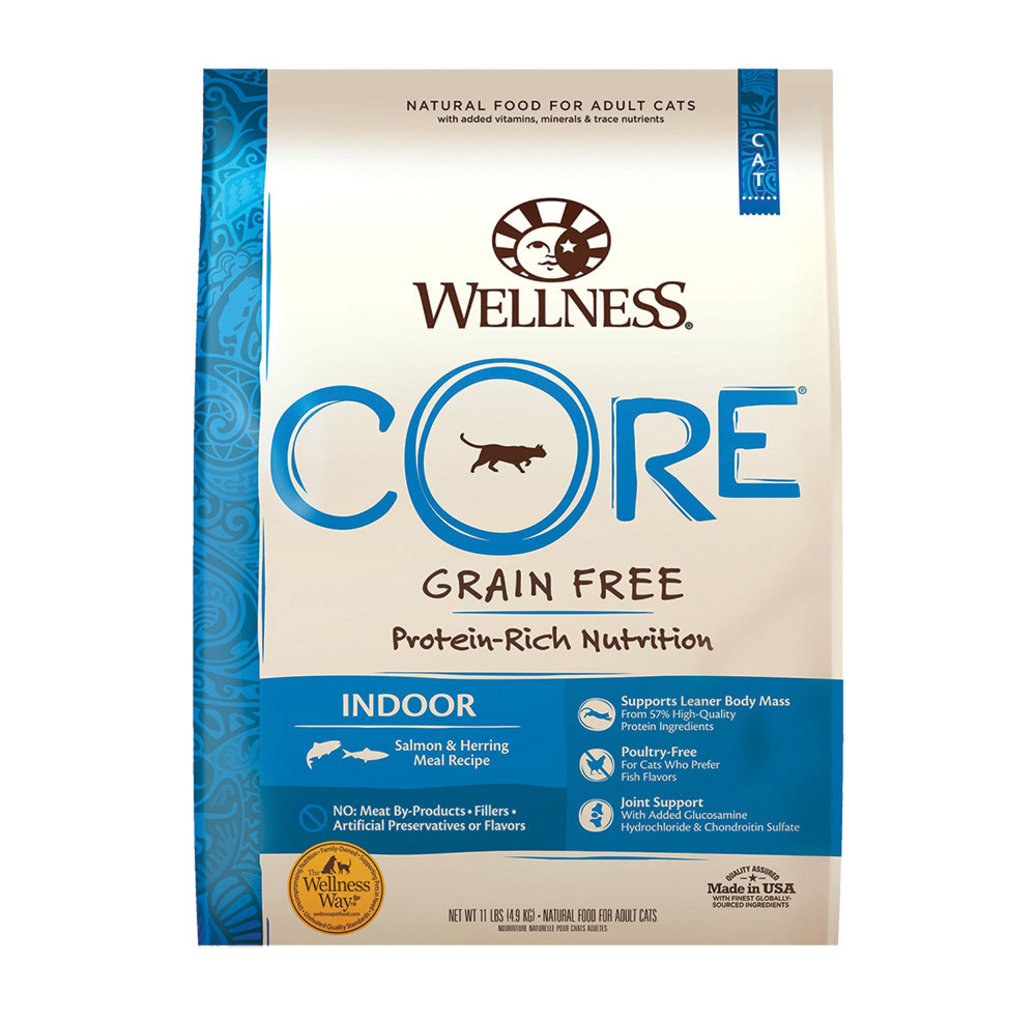 View larger image of Wellness, Feline Adult - Core - GF Salmon - 5 kg - Dry Cat Food