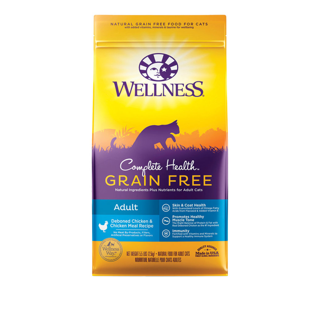 View larger image of Wellness, Feline Adult - GF Complete Health - Chicken