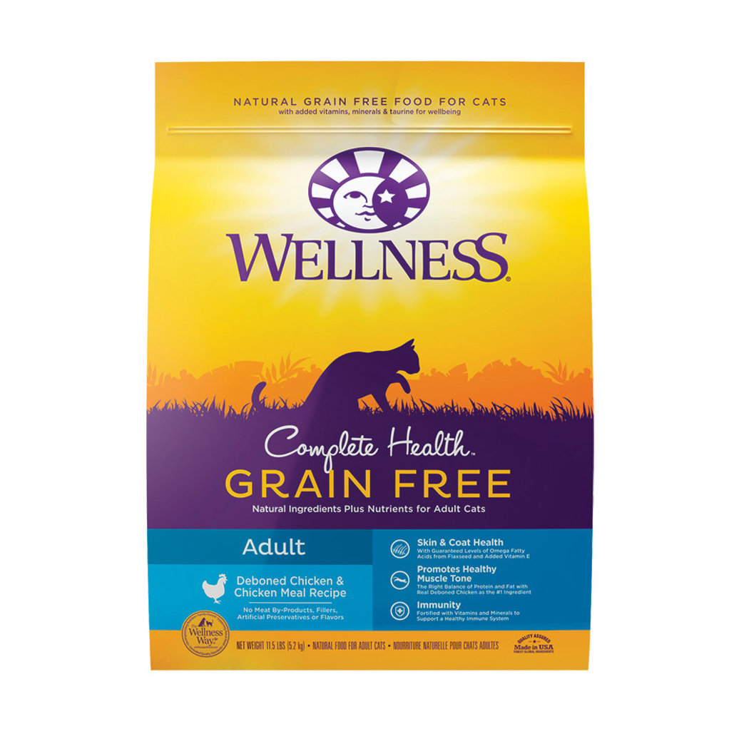 View larger image of Wellness, Feline Adult - GF Complete Health - Chicken