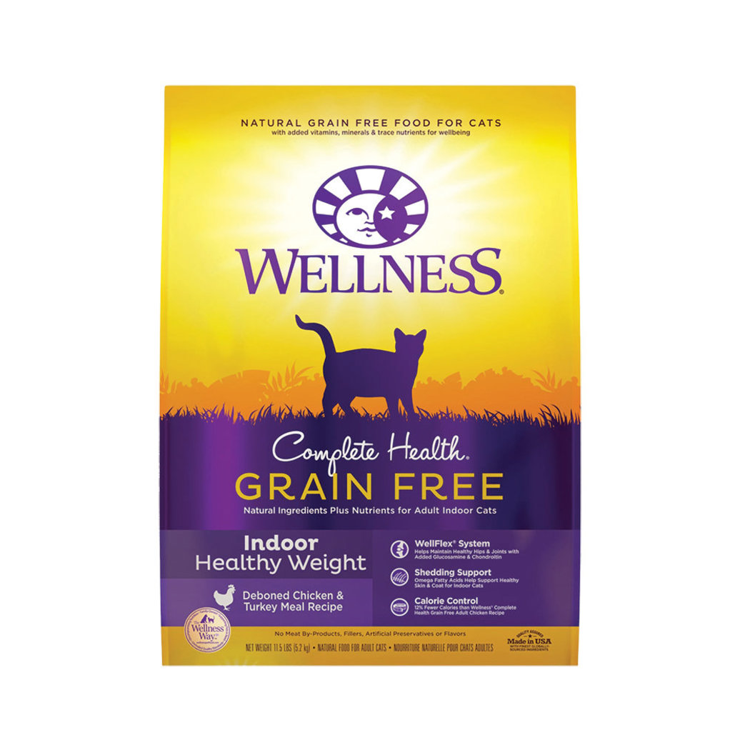 View larger image of Wellness, Feline Adult - GF Complete Health - Healthy Weight - Chicken