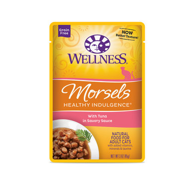 Wellness, Healthy Indulgence, Tuna Morsels - 3 oz - Wet Cat Food