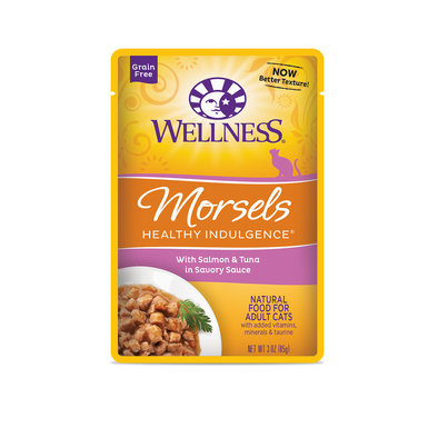 Wellness, Healthy Indulgence, Salmon & Tuna - 3 oz - Wet Cat Food