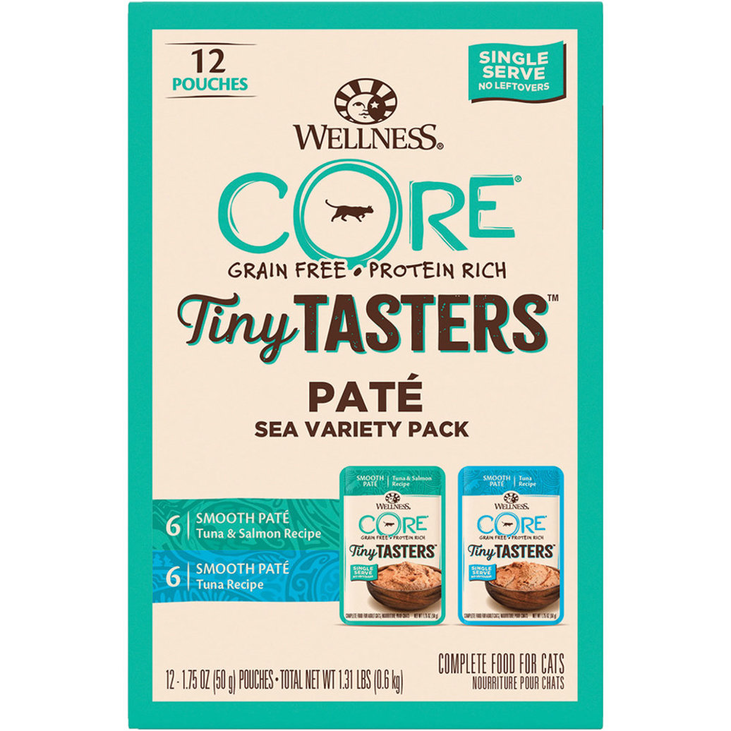 View larger image of Pouch, Feline Adult - Core Tiny Tasters - Sea - 50 g