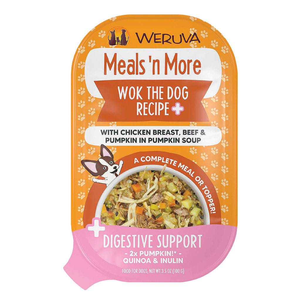 View larger image of Weruva, Tub, Adult - Wok The Dog - 100 g - Shreds  - Wet Dog Food