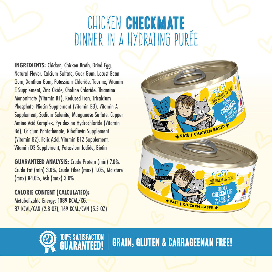 View larger image of Can, Feline Adult - Chicken Checkmate - 156 g