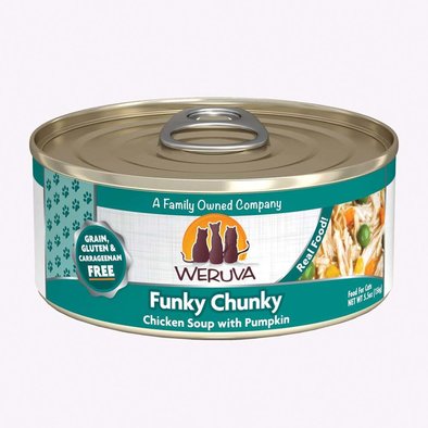Weruva, Can Feline - Funky Chunky Chicken - 156 g - Shreds - Wet Cat Food