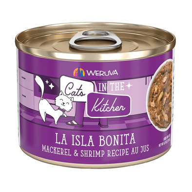 Weruva, Can Feline  - La Isla Bonita-Mack&Shrimp-170g - Minced - Wet Cat Food