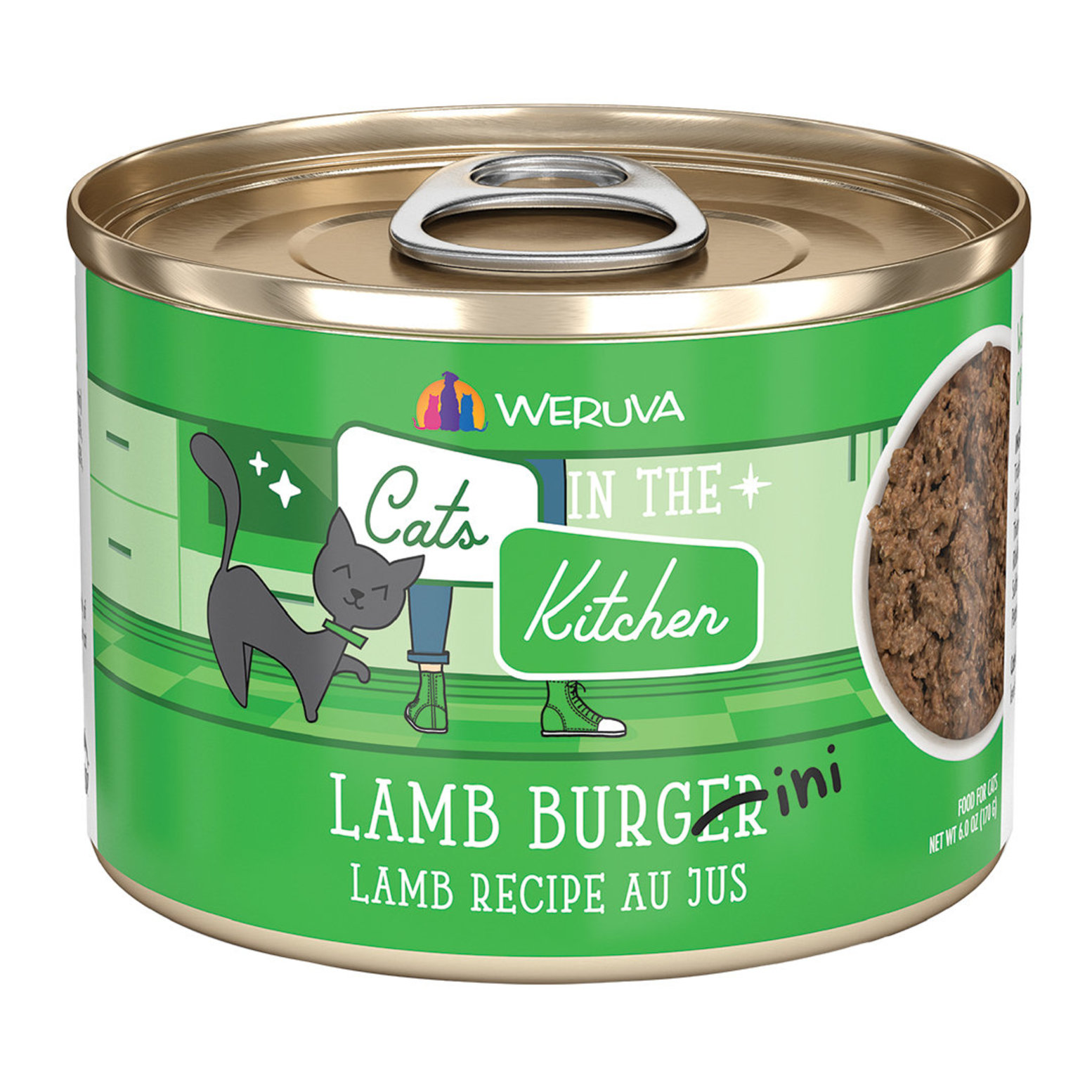 Weruva Can Feline Lamb Burgini Lamb 170 g Ren s Pets