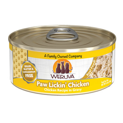 Weruva, Can Feline - Paw Lickin Chicken - 85 g - Shreds - Wet Cat Food