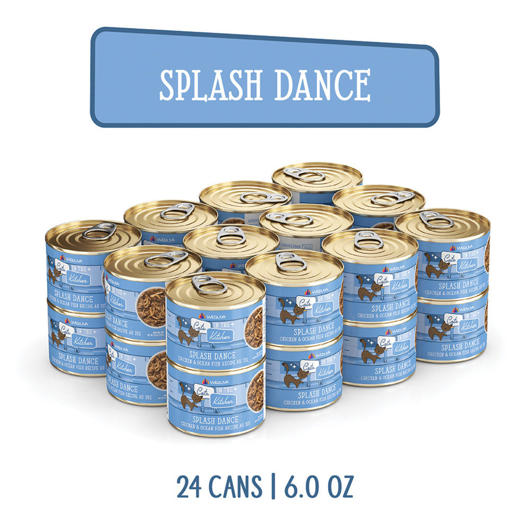 View larger image of Can Feline -Splash Dance-Ckn&Ocean Fish-170g