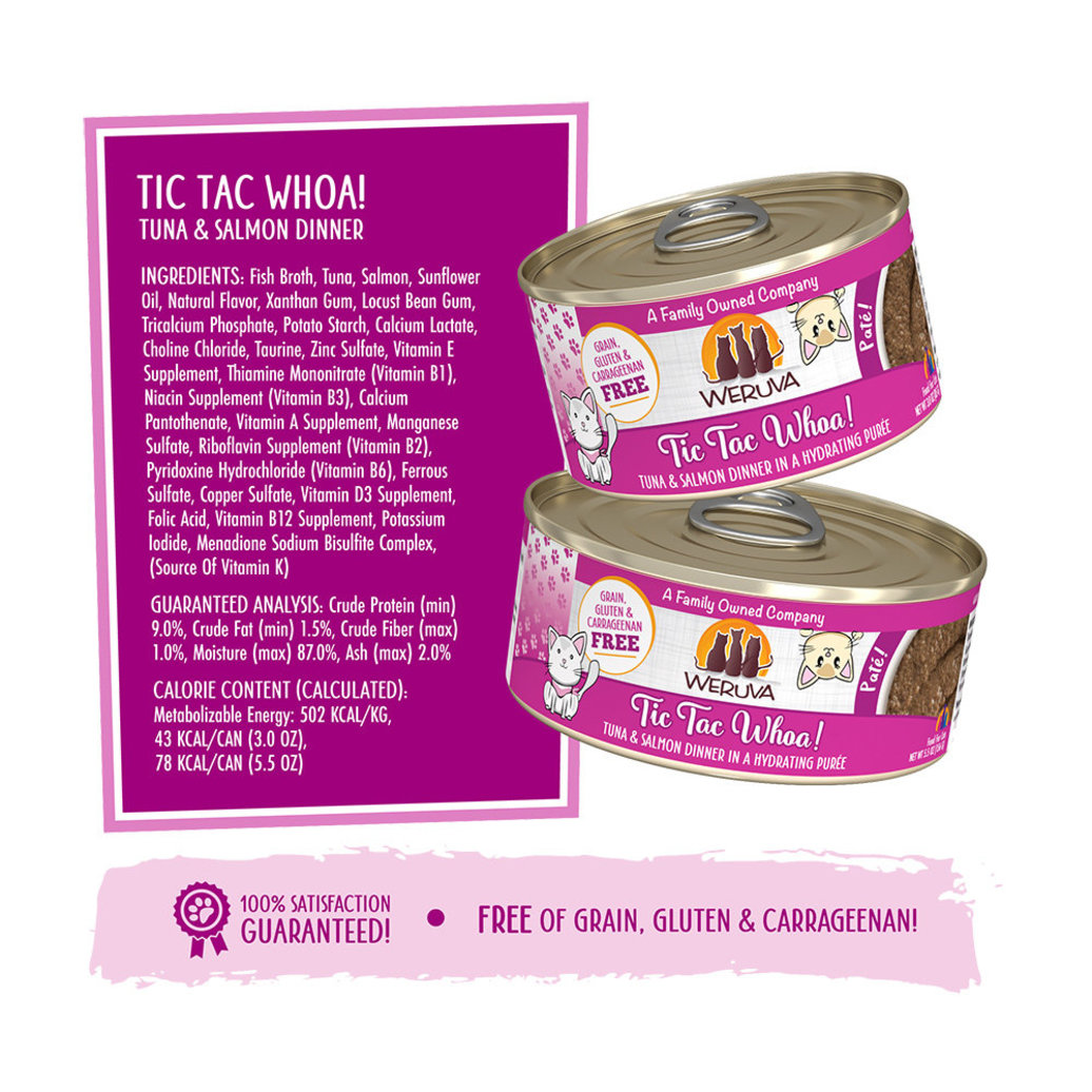View larger image of Can Feline - Tic Tac Whoa - Tuna & Salmon - 156 g