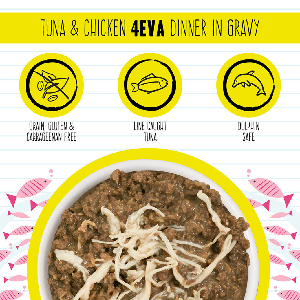 View larger image of Weruva, Can Feline  - Tuna & Chicken 4EVA - 156 g