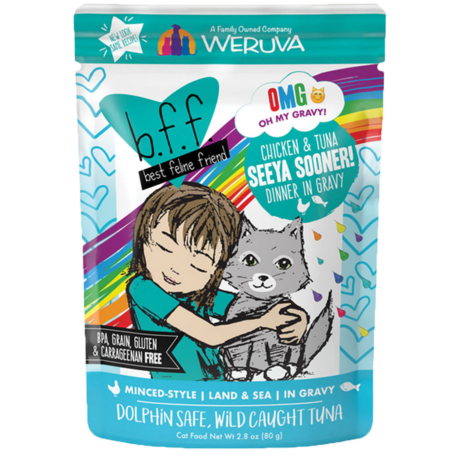 Weruva Feline Pouch Chicken Tuna 80 g Ren s Pets