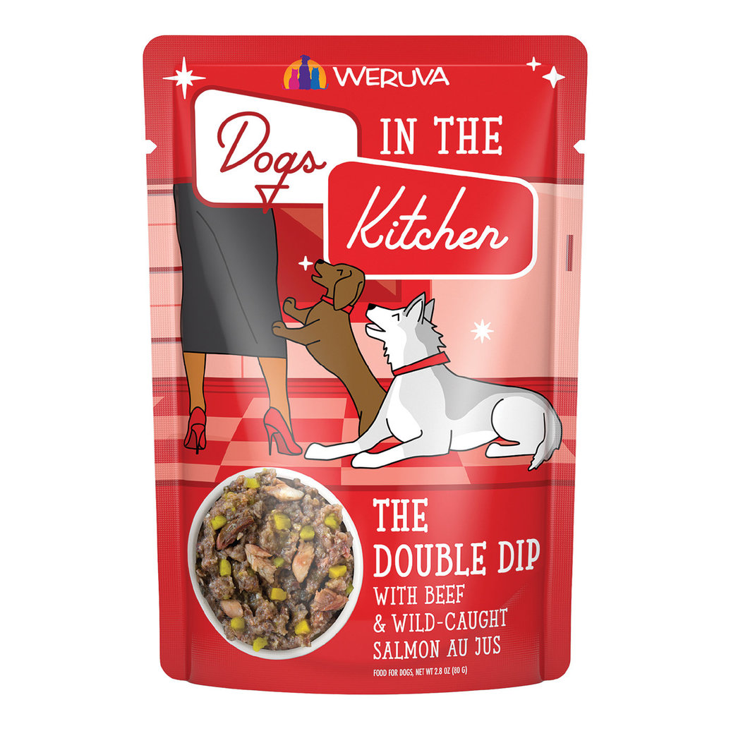 View larger image of Weruva, Pouch, Adult - Double Dip - 80 g - Minced - Wet Dog Food