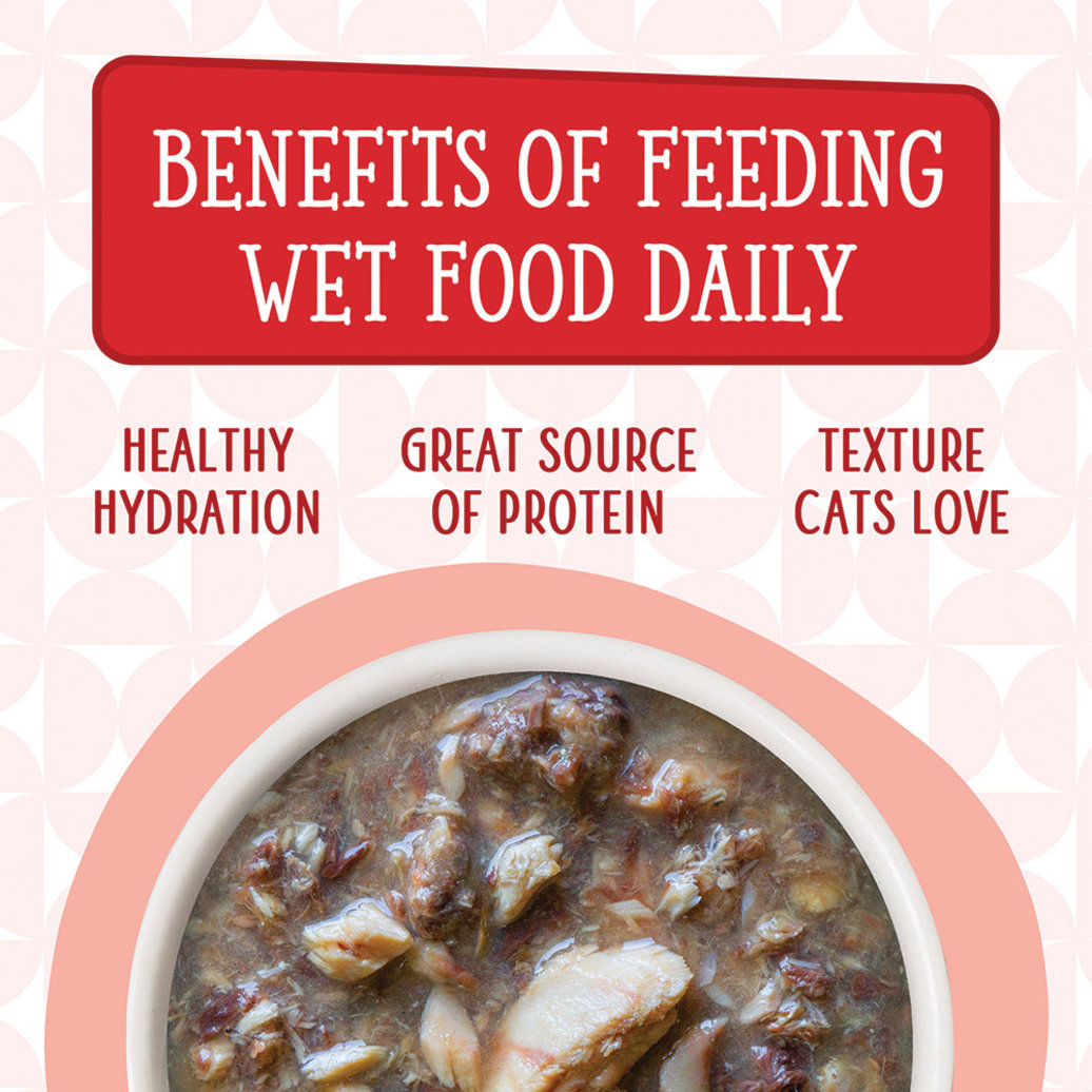 View larger image of Weruva, Pouch, Feline Adult - Mack, Jack & Sam - 85 g - Shreds - Wet Cat Food