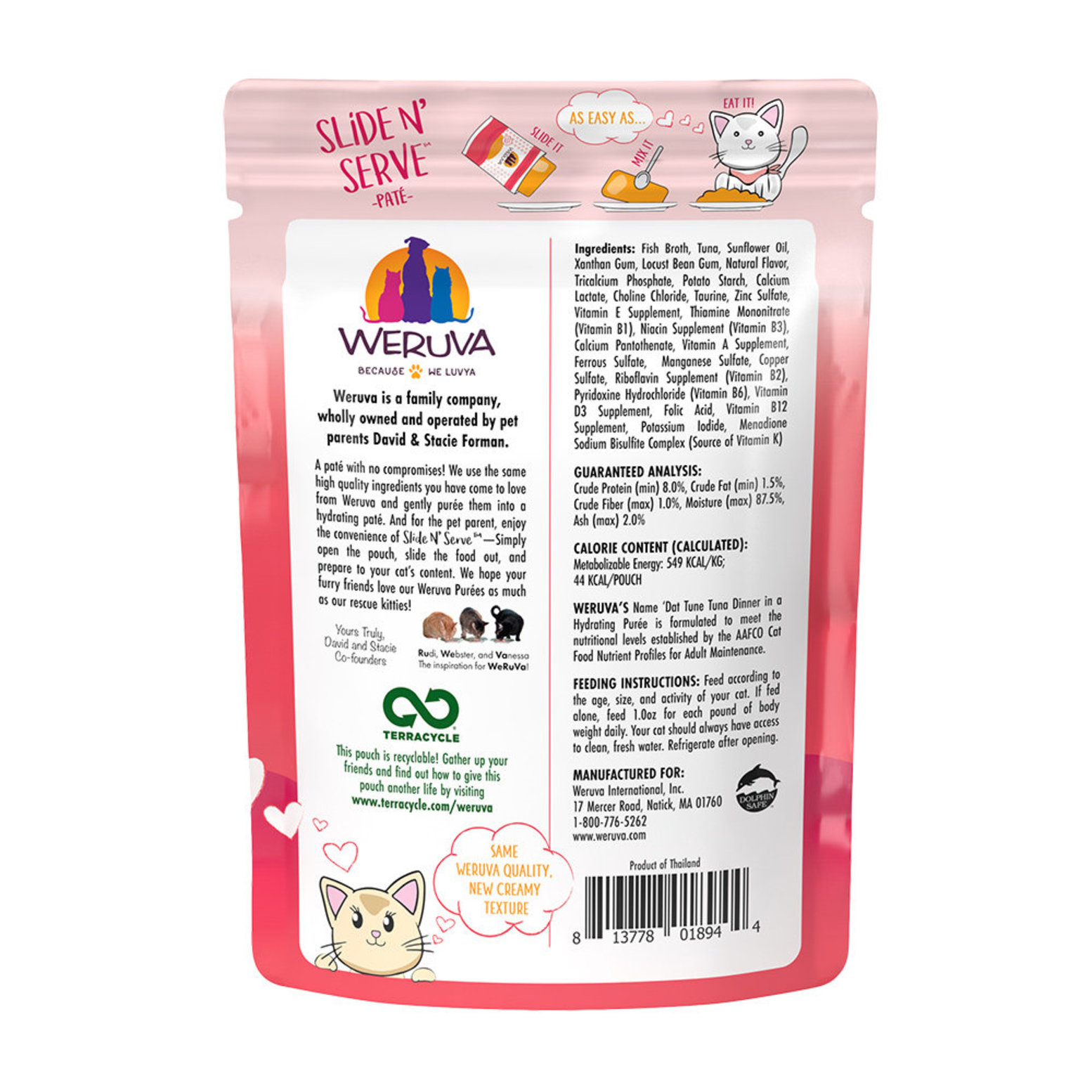 Weruva Pouch Feline Name Dat Tuna 80 g Ren s Pets