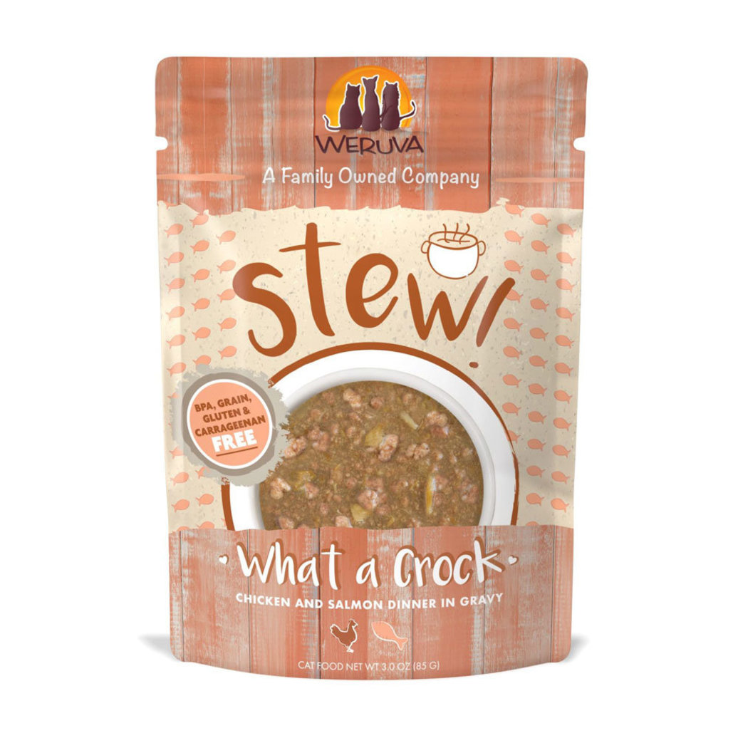View larger image of Weruva, Pouch Feline - What a Crock - Chicken & Salmon - 85 g - Wet Cat Food
